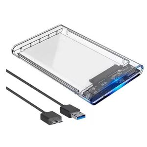 Gaveta Externa Case P/ HD de Notebook Sata 2,5 3.0 Transparente CS-U3T F3