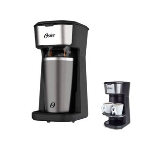 Cafeteira Elétrica 2Day Inox 2 em 1 com Copo Térmico - Oster Cafeteira Elétrica 2Day Inox 2 em 1 com Copo Térmico 110V - Oster