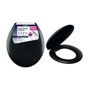 Assento Sanitario Primafer Almof Classic Plast Preto