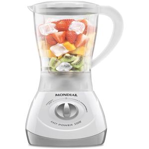 Liquidificador 550W Mondial L550 W 2vel Pulsar Easy Power Branco voltagem:110V voltagem:110V