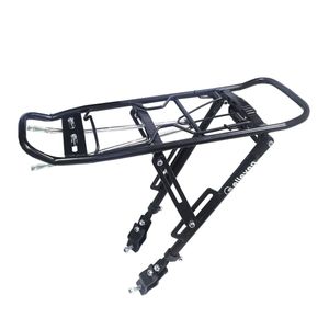 BAGAGEIRO BIKE COM REGULAGEM ARO 26" À 29 SUPORTA 25 KGS Cor:Preto;Gênero:Unissex;Tamanho:Único