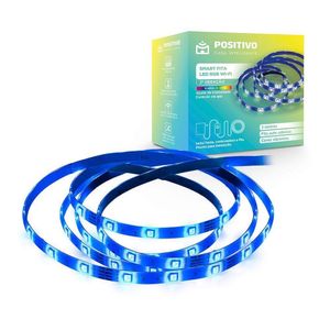 Smart Fita Led Rgb Wi-fi 2gen. 14w Positivo Casa Inteligente