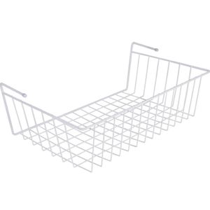Cesto Suspenso G Para Prateleira Branco 991101 Bel