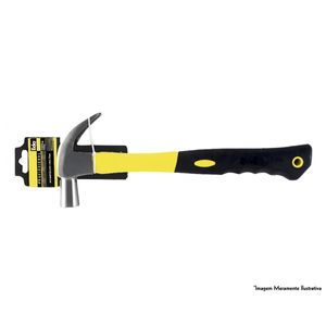 Martelo Fibra Vidro 27Mm Cabo Emb Blister
