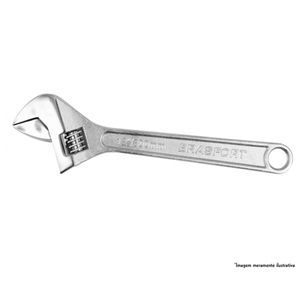 Chave Inglesa Cromada Brasfort 10" 8219 Blister