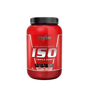 Iso Triple Zero pote 907g  Morango - Integralmedica