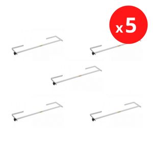 Descarbox Suporte para Lençol Hospitalar 70cm - Kit 5un