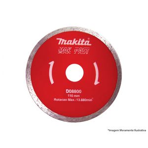 Disco Diamantado Makita Liso Makfast Refrigerado D08800