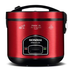Panela Elétrica Mondial Pratic 10i Pe-46-10x 220v-vermelho/inox