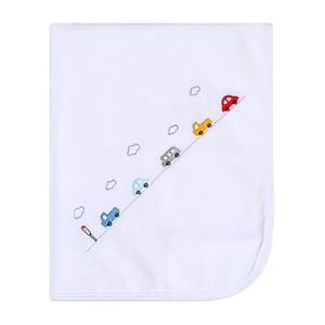 Manta Bordados Papi Forrada Carrinhos 1,00m x 0,80cm