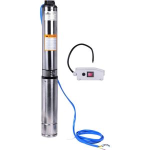 Bomba Submersa 4'' Tipo Caneta Multiestágio 3/4Hp 7 Estágios 127V Worker