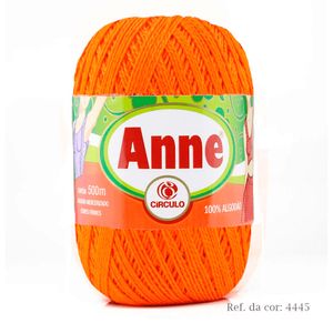 Linha Anne 500m Tangerina 4445 Circulo