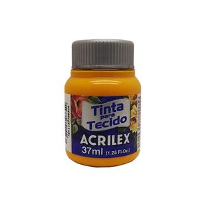Tinta Fosca Para Tecido Amarelo Gema