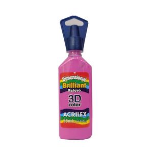 Tinta Dimensional Brilhante Rosa Fucsia