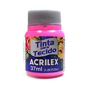 Tinta Para Tecido Rosa Acrilex 37Ml