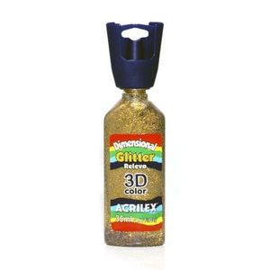 Tinta Dimensional Glitter Ouro