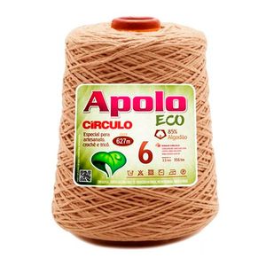 Barbante Apolo Círculo 4/6 600 Castanha 7466