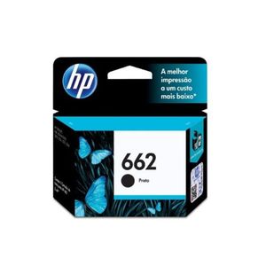 Cartucho HP 662 Preto CZ103AB