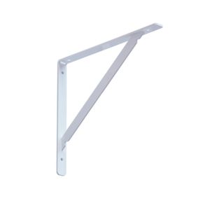 Cantoneira Mão Francesa Branca 30 cm Presto para Estante