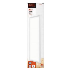 Painel Led Modular Embutir 100-240V 6500K 40W 3200 Lúmens Black+Decker