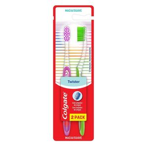 Escova de Dente Colgate Twister 2x1
