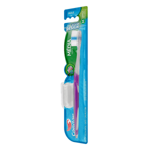Escova Dental Média Condor Agile Cabeça M Grátis Capa Protetora