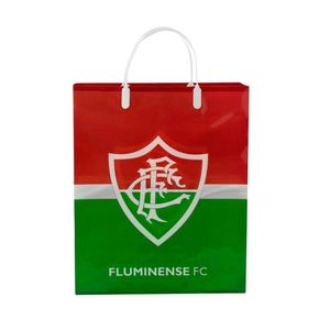 Sacola Para Presentes Fluminense 33x27cm