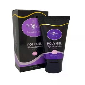 Gel Polygel Rosa Nude Piu Bella 45G