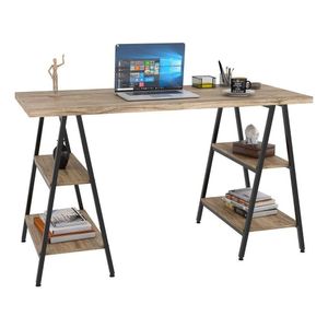 Mesa Escrivaninha Cavalete 135cm Carvalho