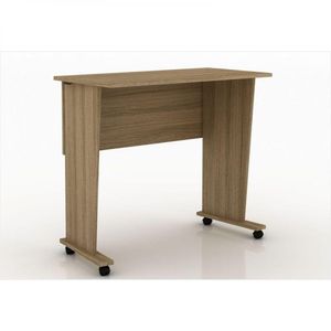 Mesa Para Notebook Com Rodízios Amendoa