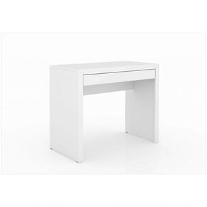 Mesa Para Home Office Com Gaveta Me4107 Branco - Tecno Mobili