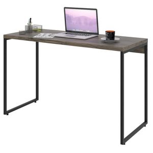 Mesa De Escritório Escrivaninha 120Cm Dynamica Industrial C08 Carvalho Dark