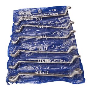 Chave Estrela 6A17Mm 6 Peças