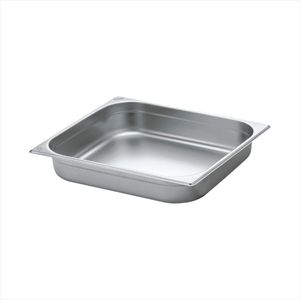 Cuba Tramontina GN 2/3 em Aço Inox sem Alças Profundidade 40 mm - Aço 304