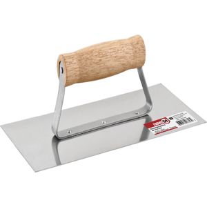 Desempenadeira aço lisa 12,0x25,5cm cabo mad fechado Nove54