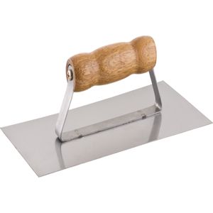 Desempenadeira aço lisa 12,0x25,5cm cabo mad fechado Vonder