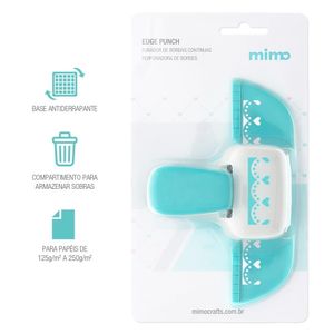 Furador de Bordas Contínuas Mimo - Corações