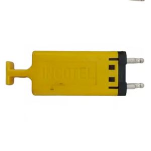 Módulo fusível protetor descarga elétrica amarelo Incotel