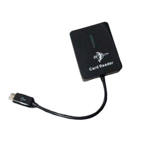 Adaptador Leitor de Cartão SD com Cabo V8 5 em 1