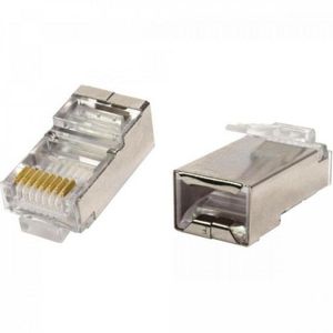 Conector CAT.5 RJ 45 Blindado PGMD0004 Storm pacote Com 100