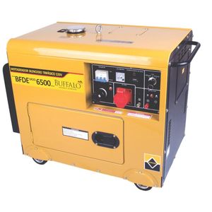 Motogerador Diesel Buffalo 5KVA Trif 127/220V P Elétrica