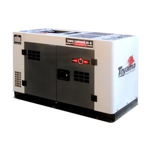 Gerador Diesel Toyama Trif 220V 12.6 KVA Cabinado 3600rpm