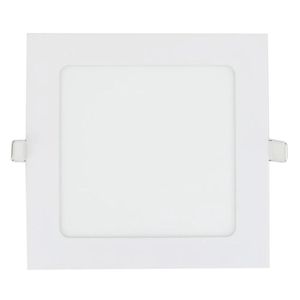 Painel LED Quadrado Embutir 6W 6500K Branco Bivolt Liege