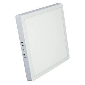 Painel LED Quadrado Sobrepor 24W 6500K Branco Bivolt Liege