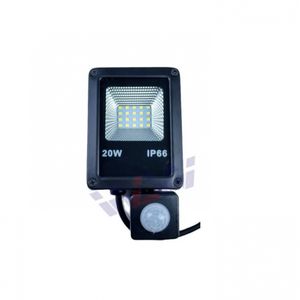 Refletor De Led 20w Com Sensor Branco Frio Bivolt