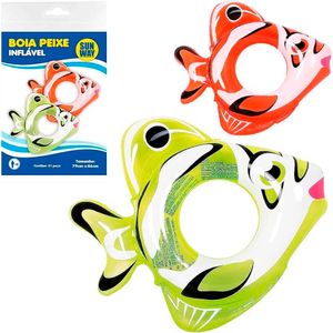 Bóia Circular Infantil cor metalizada 55cm WS7811 Wellmix