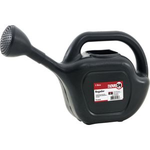 Regador plástico 5 litros preto - Nove54