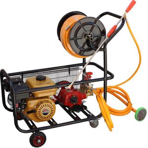 Pulverizador Buffalo c/Carrinho 5,5CV 4T 14-22L/Min 50m