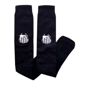 Meião Infantil Campo Santos Preto Oficial