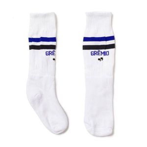 Meião Infantil Campo Grêmio Branco Oficial